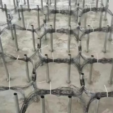 Reinforced Intersection Points Anti Tank Net Withstands Heavy Vehicle Impact Forces