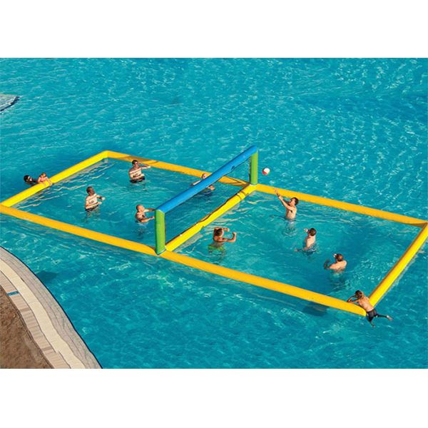 Inflatable Volleyball Court Adults Inflatable Beach Games For Pool Game 33x16.4x5ft
