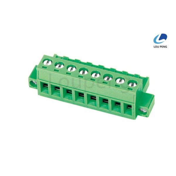 Contact Brass Phosphor Bronze Screw Clamp Terminal Block Rated Current 8A Electrical Connector Used in Power Supply and Control Systems