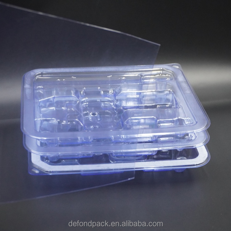 Factory Customization Blister Packaging Medical Tray Medical Material PETG Blister Boxes Blister Packing Tray for Medical Device