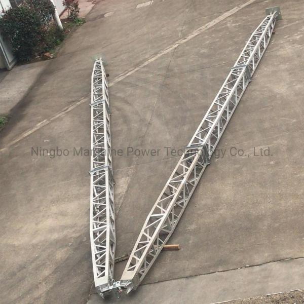 Equipamento de corda de energia elétrica de tripé de alumínio Gin Pole com guincho manual pagamento completo