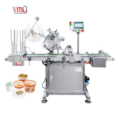 YIMU YM210 Máquina de rotulagem automática para armazenamento caixa frasco de vidro recipiente de alimentos tampa de plástico