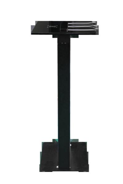 2 Sided Aluminium Fabric Edgelit / Backlit LED Advertising Display With Phone Charger Station
