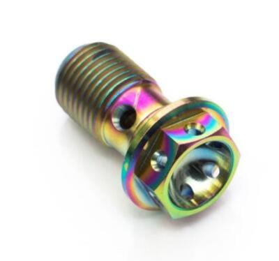 Gr5 Single Banjo Titanium Bolt M10 X 1.0 Titanium Probolt Race Motorcycle Parts