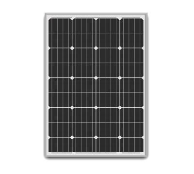 50W 12V Solar Panel Easy Cleaning , Roof Mounted Poly Crystalline Solar Panel