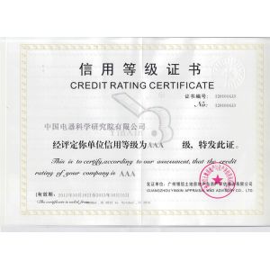 Guangzhou Kinte Electric Industrial Co.,Ltd Certifications