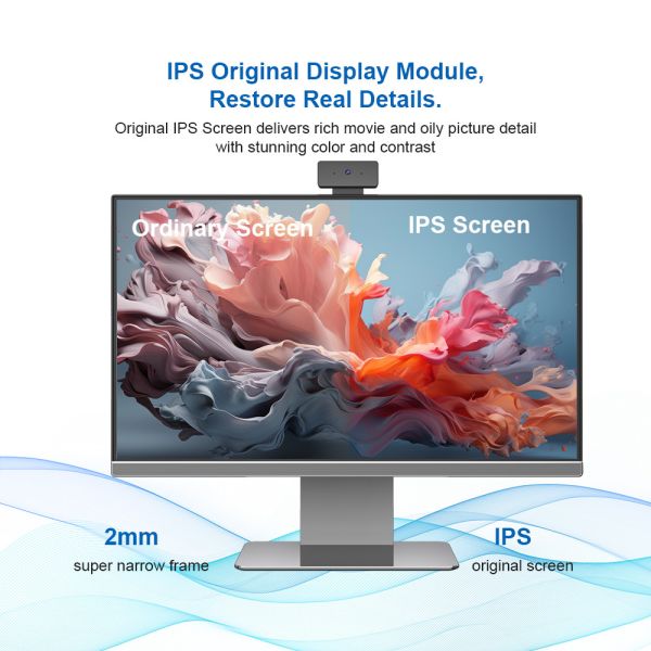 23.8 дюйма/27 дюймов Все в одном ПК с 8 ГБ/16 ГБ ОЗУ и 128 ГБ/256 ГБ/512 ГБ/1 ТБ хранилища