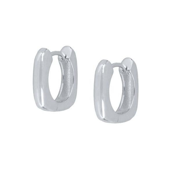 ÉCOUCHES Véritables 18K plaqué en or Boucle Huggie Sterling Argent 925 bijoux pour femmes filles