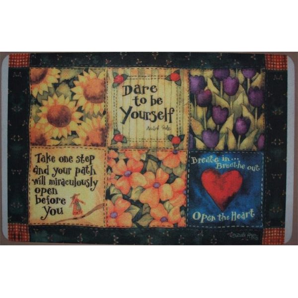 Exterior Door Mats Beautiful View Pattern Nonwoven Fabric Printed Feature