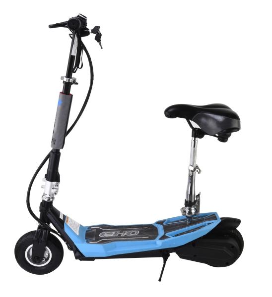 25KM/H Mini Electric Scooter With Seat , Mini Folding Electric Scooter 24V Li Ion Battery