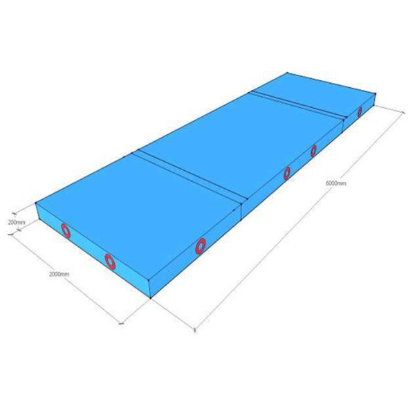 Профессиональные циновки тренировки гимнастики, дополнительные большие циновки посадки гимнастики