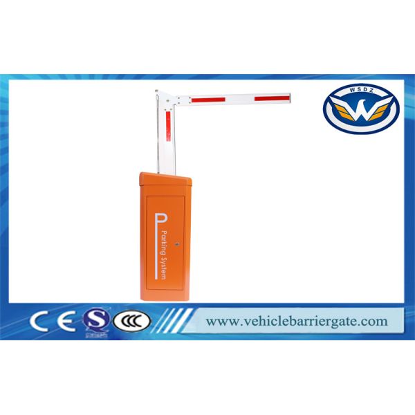 Remote Control Parking Lot Automatic Barrier Gate System With 24V Servo Motor IP65