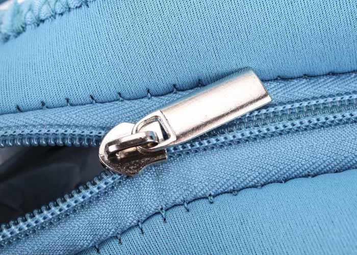Сумка обеда Tote неопрена голубая изолированная для модного пикника прочное