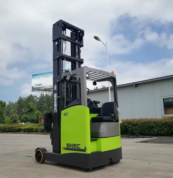 2 toneladas e 2,5 toneladas de caminhão elétrico com 8 m 9 m 10 m de mastro triplo e largura de garfo 122 mm