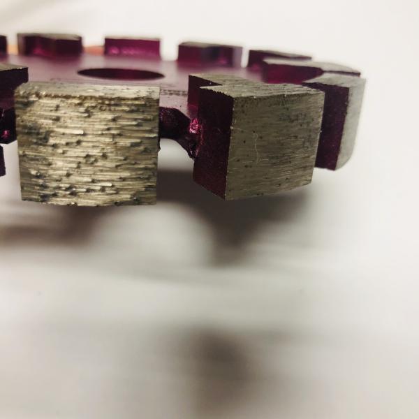 dentes Tuck Diamond Saw Blades For Medium da proteção de 125mm 17mm duramente concreto