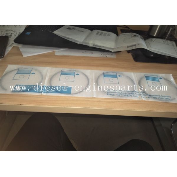 Alloy Steel Diesel Engine Piston Ring Phosphide Surface Black With Gray