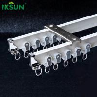 Flexible Bendable Curved Curtain Track Aluminium Alloy 6063 Material