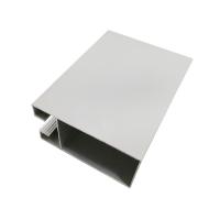 Section en aluminium de 7m de revêtement blanc de poudre pour le cadre de porte de tissu pour rideaux