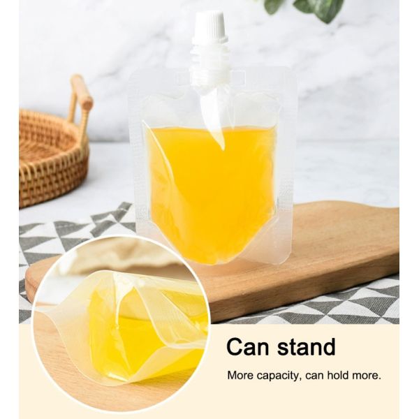 Degradable Spout Pouch Packaging Personalized Drink Pouches For Juice