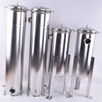 Industrial Stainless Steel Bag Filter Housing Vessel Holder With Double Bags