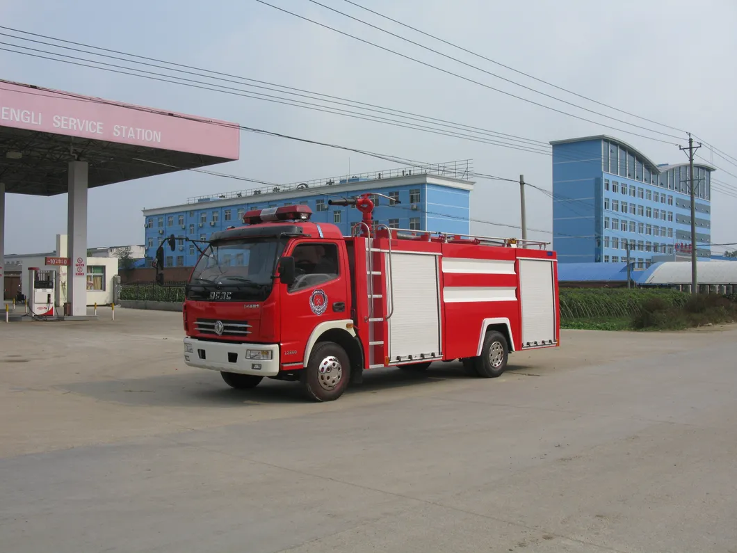 Dongfeng 5000L Fire Emergency Rescue Water Pumper Truck