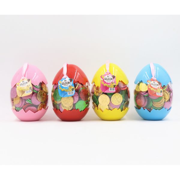 закуска десерта монетки шоколада формы яйца 2g*150pcs сладкая