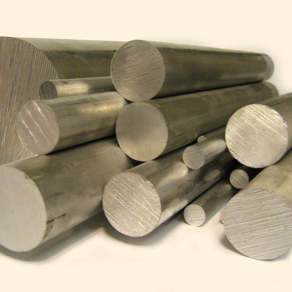 Transportation Solid Aluminum Bar , Aviation Construction Polished Aluminum Rod