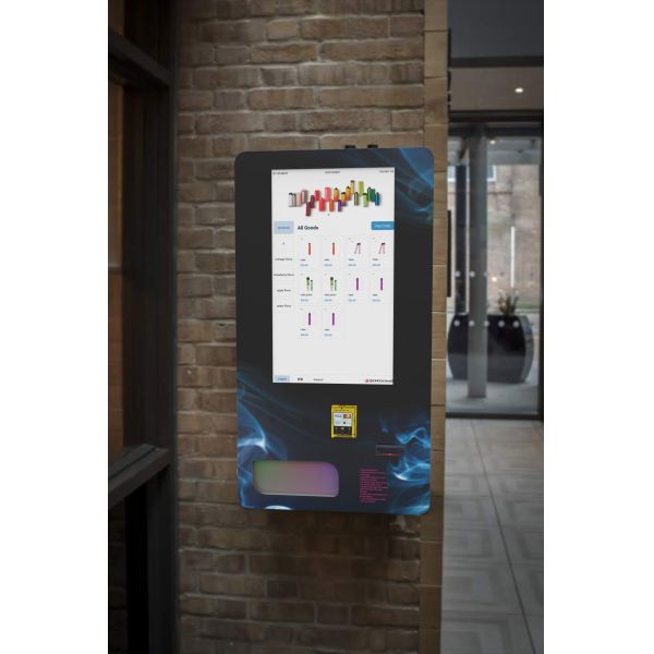 Automatic Mini Vending Machine 32 Inch Digital Screen Age Verification Vending Machine With Id Card Reader