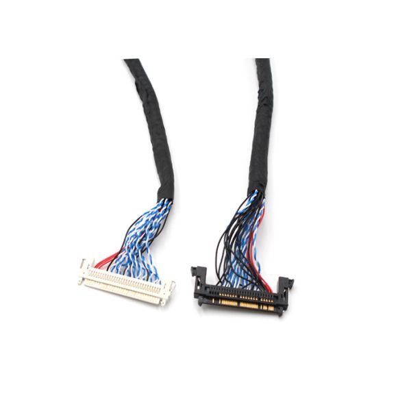 Черные 3.5mm 30 кабель AWG 600mm 1.0mm LVDS