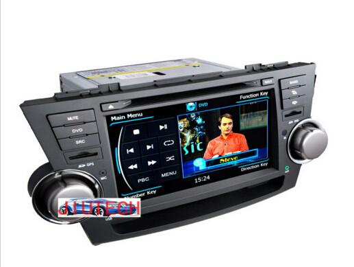 Stereo for Toyota Highlander Kluger 2008+ GPS Navigation Radio Multimedia Headunit DVD