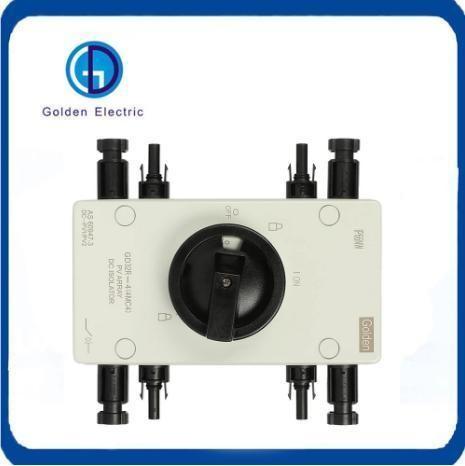 DC1200V 32A Isolation Disconnect Switch Easy installation For Solar Connector Mc4 IP66