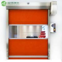 B1 Ignífugo Control Remoto PVC Puerta Rápida Enrollable Seguridad Antipinzamiento