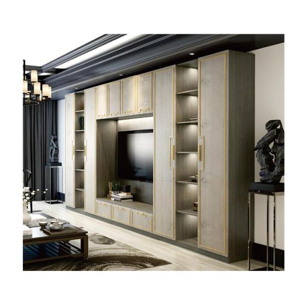 a tevê do plasma das prateleiras da tevê de 900mm 1.2M Living Room está moderna