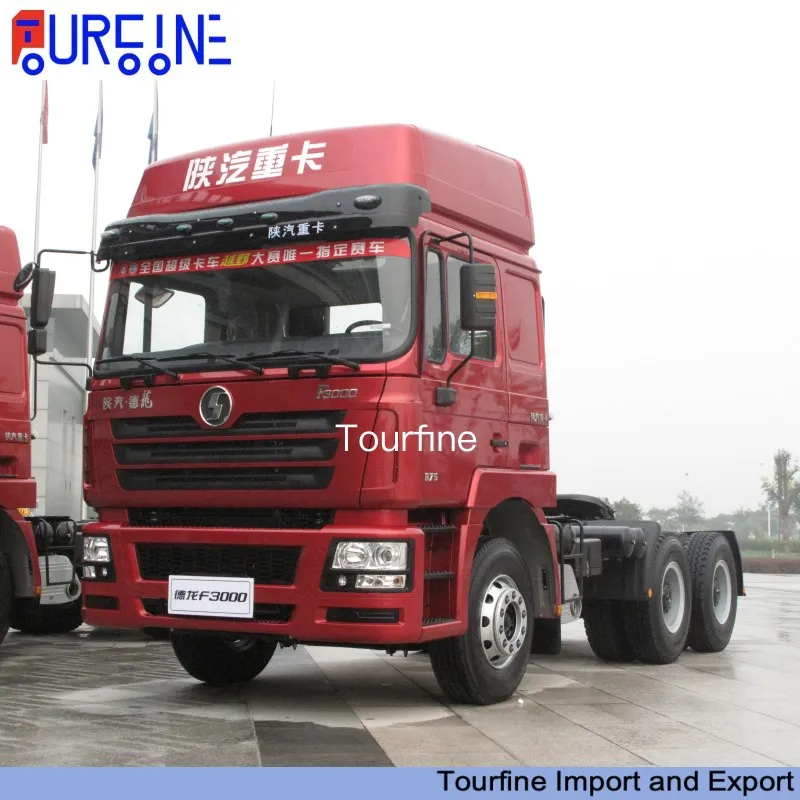 380HP Shacman F3000 6x4 Tractor Head Truck For Heavy duty Logistics Container Transportation