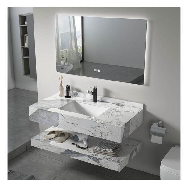 Gloss Paint Finish Bathroom Sink Base Wall Cabinet with Mirror Included at from Lowes