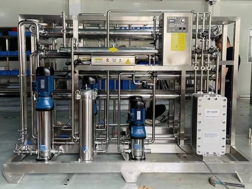 Ion Exchange Resin Water Desalination Equipment Automatic Regeneration Corrosion Resistant High Salt Rejection