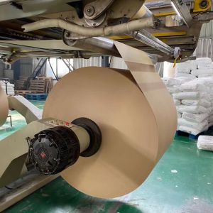 El SGS 350gsm+20gsm PE cubrió la materia prima de papel de la taza de té de Kraft