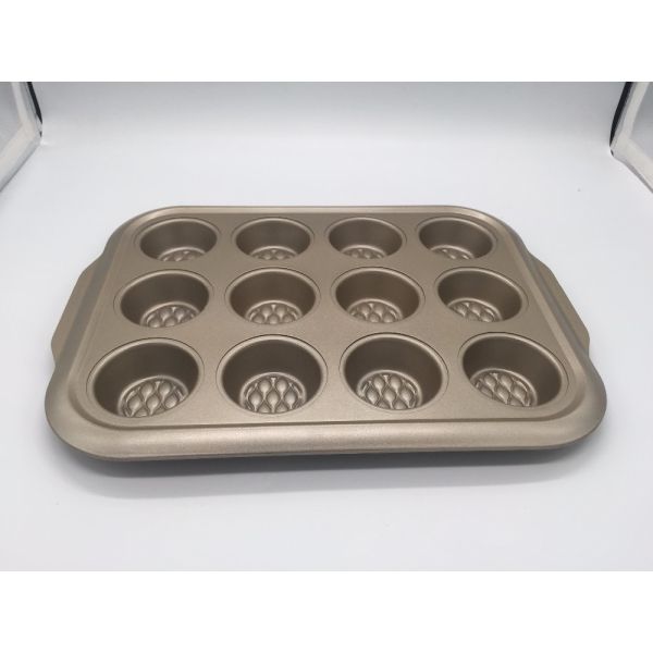 0.5mm thickness carbon steel non stick cake pan/cake mold/loaf pan/muffin pan