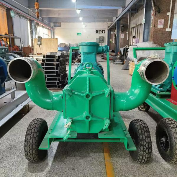 Water Oil Rotary Lobe Pumps Self Priming 6.828 L/Rev Pressure Resistant