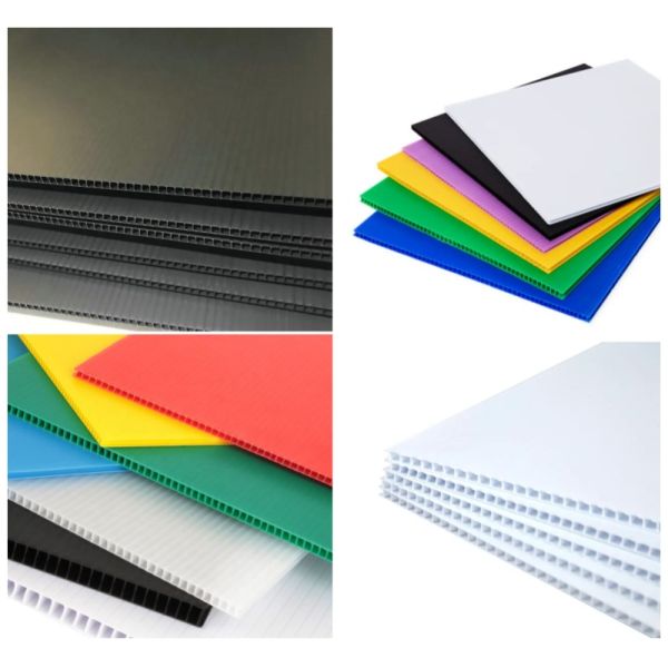 2–12 mm Corflute Sheet Lightweight Waterproof Durable Polypropylene Corrugated Plastic Board for Signage Packaging Construction Protection Custom Size Thickness Color Printing Available