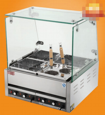 Stainless Steel Japanese Restaurant Cooking Equipment Four / Six / Eight Box Electric Heater 220V