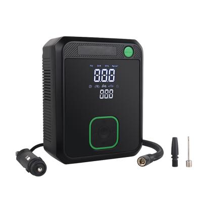 Portable Electric Digital Display Car Air Pump With Deflating Function