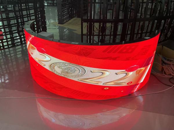 Soft Rubber Outdoor LED Display Module Full Color IP65 4500 nits Customized