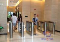 Puerta del torniquete del código del OEM Logo Sliding Turnstile/QR/puerta de la barrera del oscilación de la seguridad/para el pasillo público