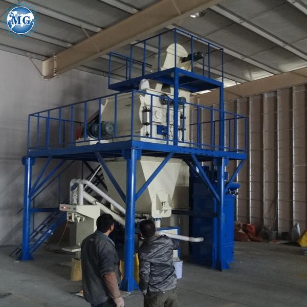 Semi Automatic Dry Powder Mortar Mixer Wall Putty Sand Cement Mixing Machine Ceramic Tile Adhesive Manufacturing Plant For Sale