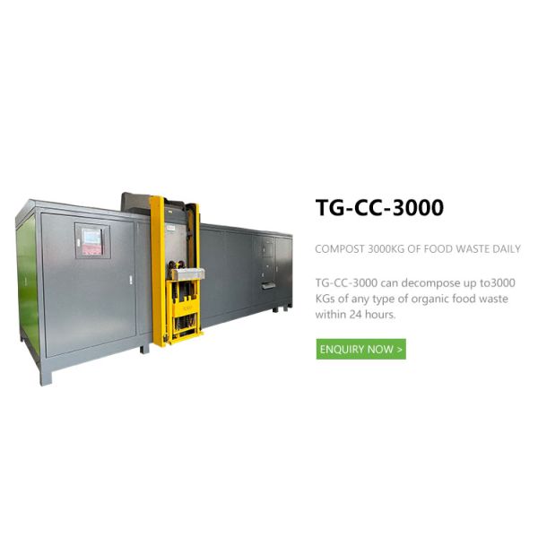 TOGO 3000kg/d Food Waste Disposer with Motor Pump & Gear-SUS304 Stainless Steel 37KW Power