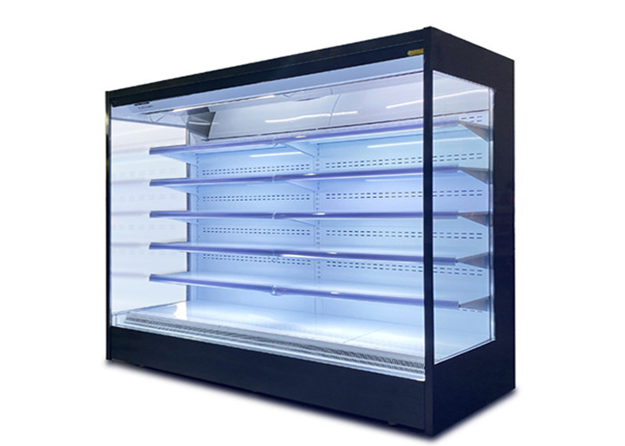 Большая емкость Refrigerated охладитель шкафа дисплея R134a коммерчески прямоугольный