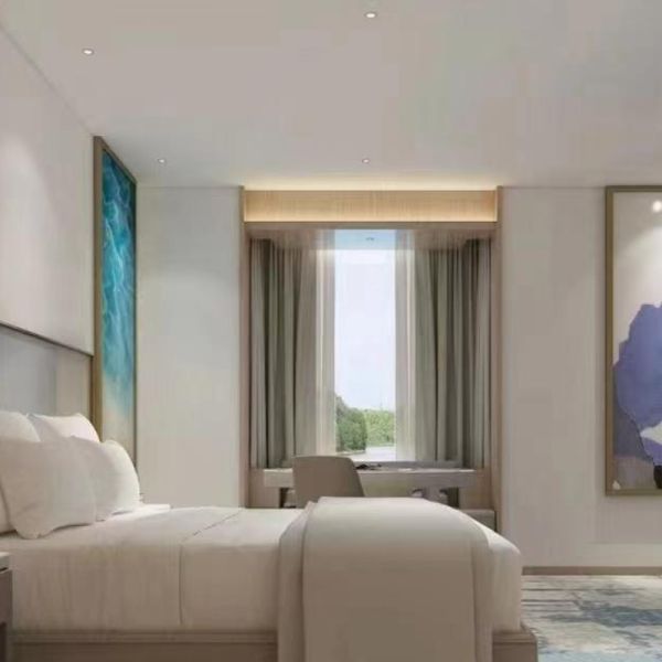 100% Nylon Rectangle Wall to Wall Carpet for Fireproof Commercial Flooring in Hotels