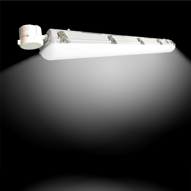 Customized NSF NEMA4X Dust-proof Tri-proof LED Lamp 135lm/w LED Vapor Tight Garage Light