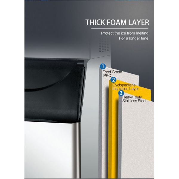 High Quality Iceman IM-60A Manufacturing Bullet Ice Maker Making Machine From China Cheap Price